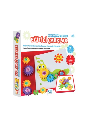 Eğitici Ve Eğlenceli Eşleştirme Oyunu-Eğitici Çarklar