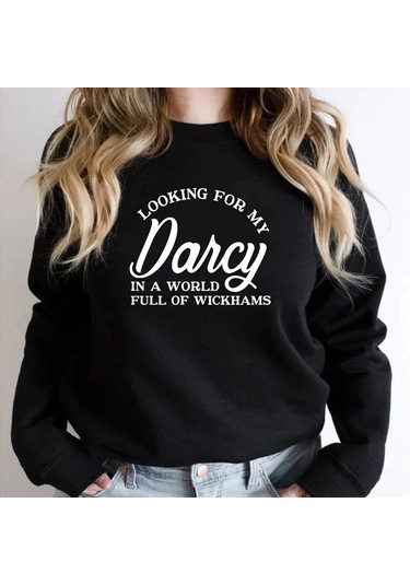 Siyah Benim Darcy Kazak'ımı Arıyorum Jane Austen Fan Kapüşonlu Kazak Wickhams Top'la Dolu Bir Dünyada Gurur Ve Önyargı Kazak Siyah Siyah Benim Darcy Kazak'ımı Arıyorum Jane Austen Fan Kapüşonlu Kazak Wickhams Top'la Dolu Bir Dünyada Gurur Ve Önyargı Kazak Siyah