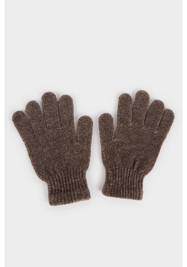 Defacto Kadın Şönil Eldiven F3191ax25wnbg129 Bej