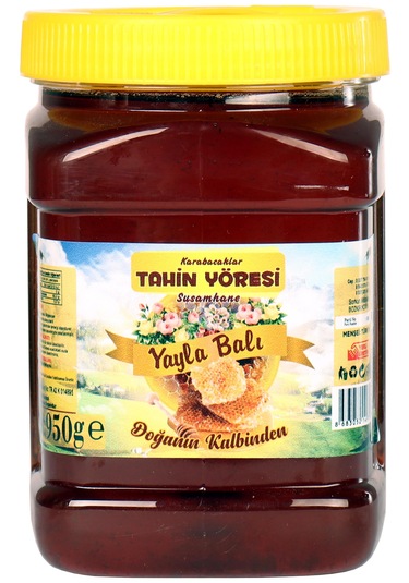 Susamhane Tahin Yöresi Süzme Yayla Balı 1 Kg Net 950 Gr Çiçek