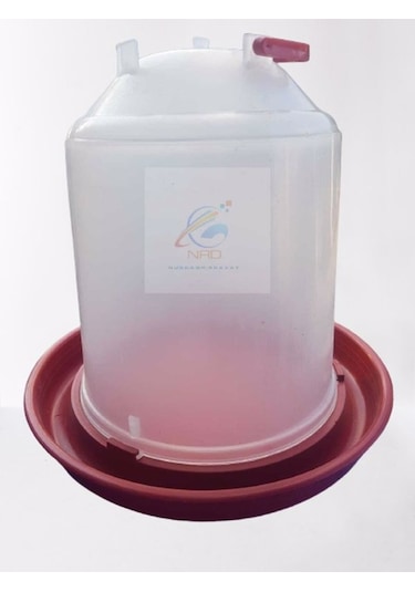 Nurdağ Hırdavat Tavuk Suluğu 5 L 10 Adet + Tavuk Yemliği 5 KG 10 Adet