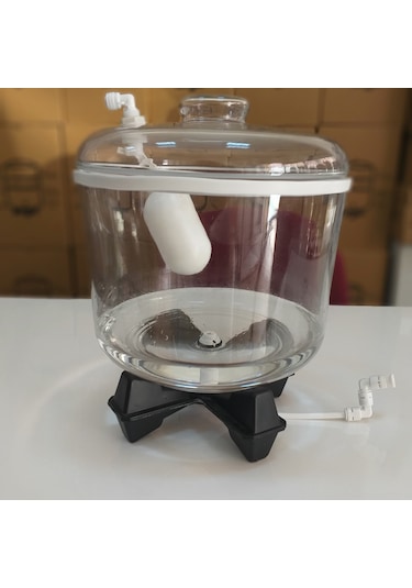 Waco Sebil Üstü % 100 Cam Fanus Aparat Takımı Şeffaf