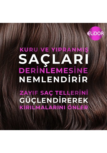 Elidor Avokado ve Castor Oil Nemlendirici Etki Saç Bakım Yağı 2 x 80 ML