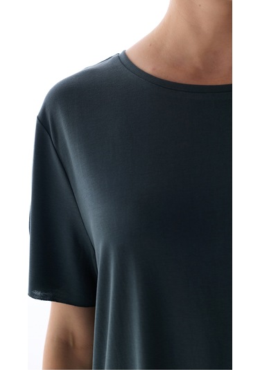 Penti Gri Bisiklet Yaka Oversize Modal T-Shirt