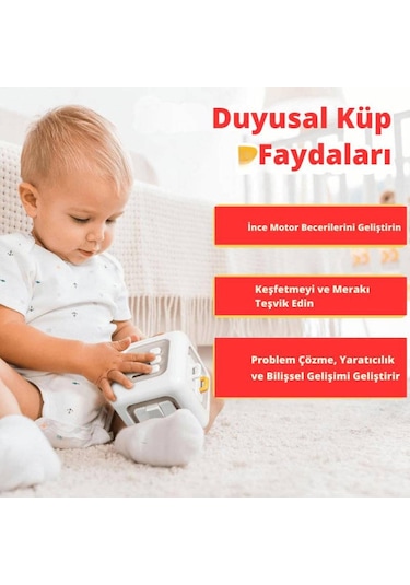 Montessori 6mp 039sı 1 Arada Eğitici Aktivite Küpü