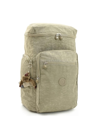 Unisex Dağcı Çantası Kamp Çantası Seyahat Çantası Hafif Klinkır Kumaş Outdoor Çanta 50 30 Cm Bej