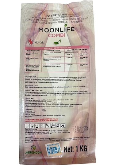 Moonlife Combi Sıvı Gübre 1 KG