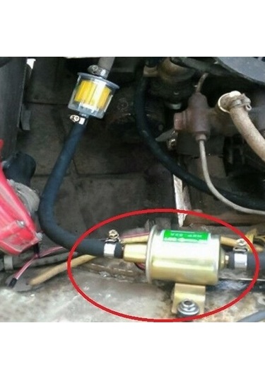 Tongxida Hep-02a 24v Araç Yakıt Pompası - Düşük Basınçlı Altın
