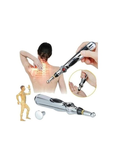 Tysm Elektronik Akupunktur Kalemi - Lazer Terapi Ve Masaj - Tıbbi Ekipman - Renkli Çok Renkli Model Çok Renkli