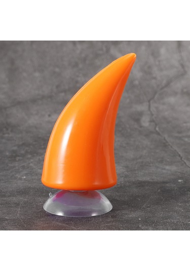 Lemestar Motosiklet Kaskı Gümüşlü Horns: Süngerli Tutucu, Esnek Tasarım, Korozyon Direnci, Çeşitli Renkler Portakal