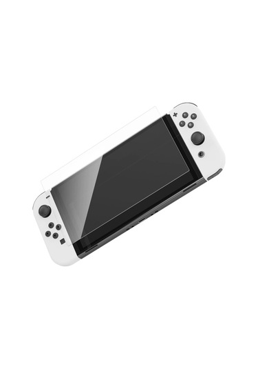 Cafele Seri-3 Temperli Nintendo Switch Oled Cam Ekran Koruyucu