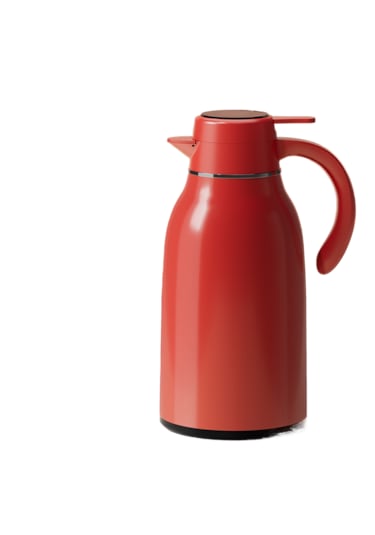 Uzun Ömürlü Isı Yalıtımı Ev Tipi Termos Şişesi Kırmızı