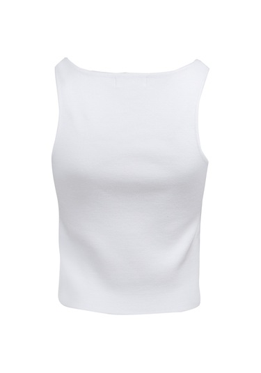 CALVIN KLEIN KADIN T-SHIRT CJ2R0842-WHT Beyaz