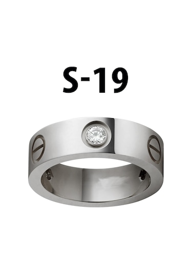 X-Lady Accessories Taşlı Yüzük Silver Renk 19  Numara Çok Renkli