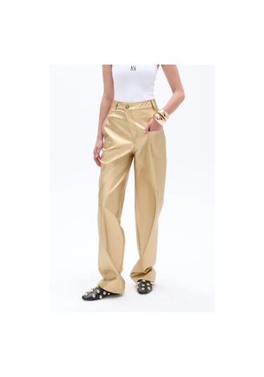 N25kn3309 Nocturne Pantolon Gold