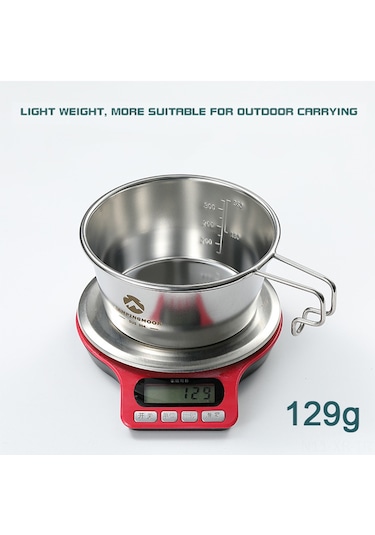Xiyyadms Kamping Ve Outdoor Piknik İçin 304 Paslanmaz Çelik Büyük Boy 450ml S360 Kupa Çok Renkli