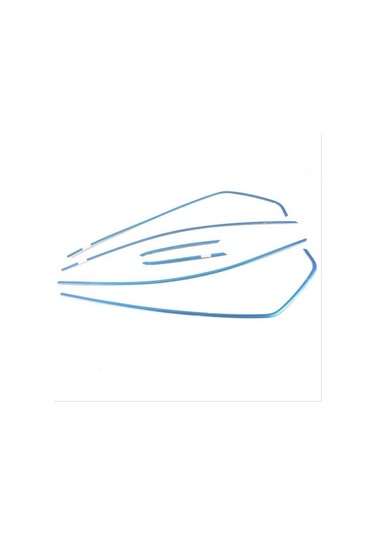 Autogp Vw Golf 8 Üst Cam Çıtası Kenar Çıtası Krom 6 Parça Cmvwgo8camn-u