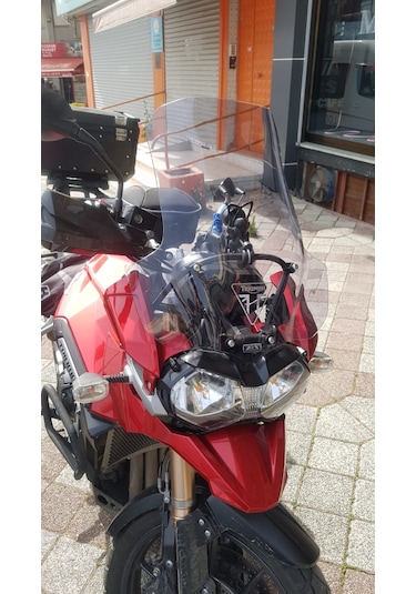 Triumph Tiger Explorer 1200 12-16 Açık Füme Cam 55Cm 4Mm Zeus
