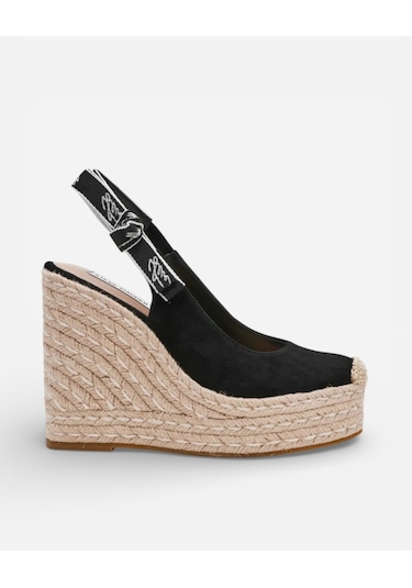 Steve Madden Demmı Black Sued Kadın Siyah Sandalet Demmı