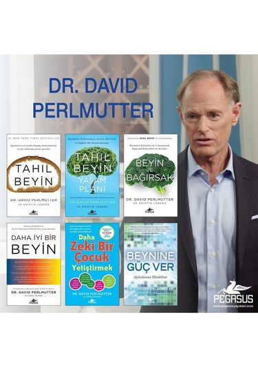 David Perlmutter Sağlıklı Yaşam Ve Beslenme Kitapları Takım Set