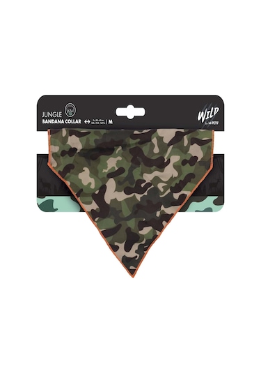 M-pets Wıld Jungle Bandana Collar M