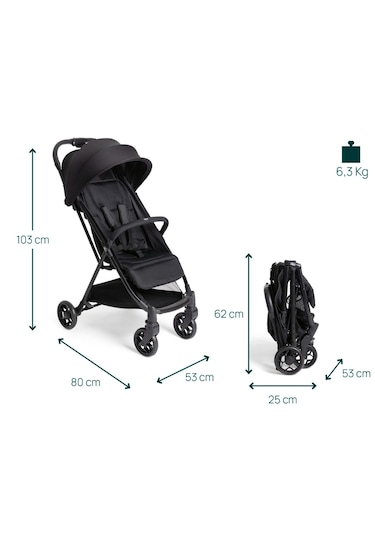 Chicco Urbino İkiz Katlanır Bebek Arabası Gri