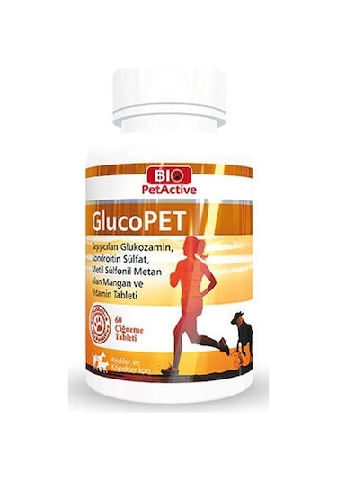 Bio Petactive Glucosamine Kedi Eklem Sağlığı Güçlendirici Vitamini 60 Tablet