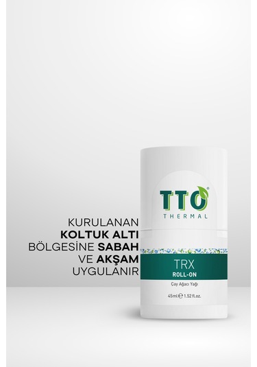 Tto Thermal Trx Çay Ağacı Yağlı Roll-On Deodorant 45 ML