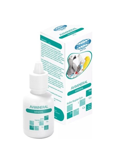 Biyoteknik Avimineral Kuşlar İçin Mineral Çözelti 30 ML