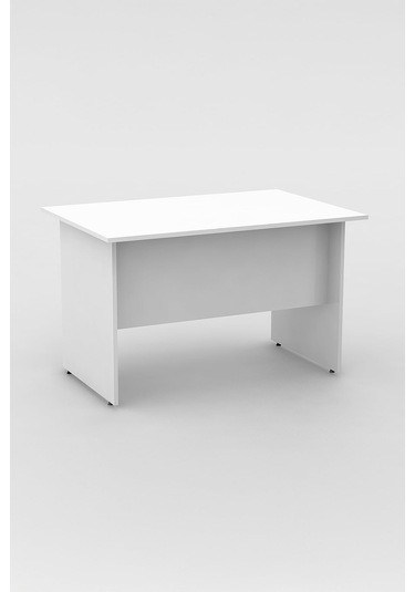 Ofisbazaar Modern Çalışma Masası 120 Cm - Beyaz Beyaz