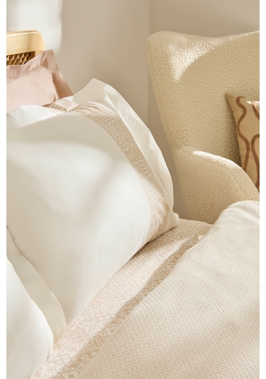 Kaşmir Home Frig %100 Pamuk Çift Kişilik Pike Takımı Bej Bej