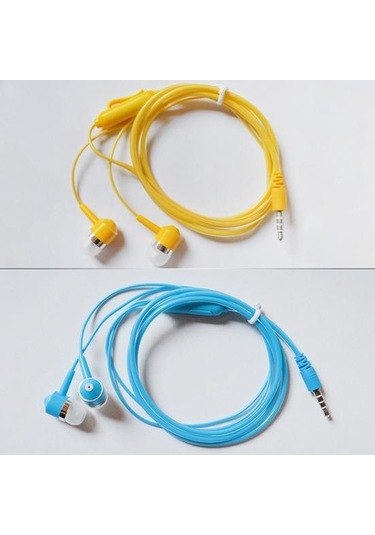 Mikrofonlu Kablolu Kulaklık Rahat Kablolu Kulaklık Çevreleyen Bas Ses Müzik Çağrısı İçin Kulak İçi Kulaklık