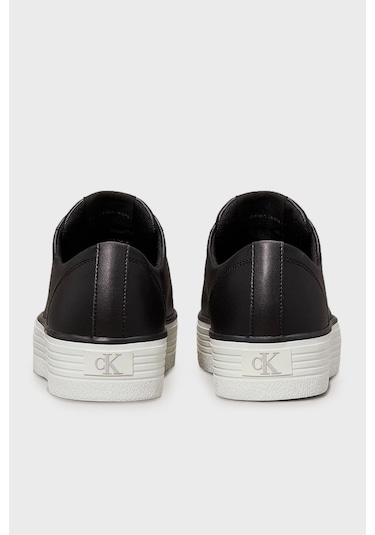 Calvin Klein Bayan Ayakkabı Yw0yw01633 0gm Siyah-beyaz Siyah-beyaz Siyah - Beyaz