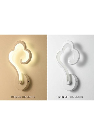 Duvar Lambası Modern Led'ler Duvara Monte Lamba Bulut Şeklinde Aydınlatma Armatürleri Yatak Odası Koridoru Duvara Monte Ev Aydınlatma Dekorasyonu Çok Renkli