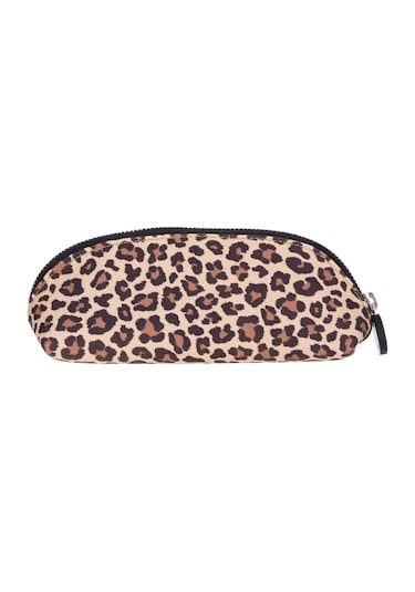 Bloominbag Earthy Leopard Makyaj Çantası / Kalem Kutusu