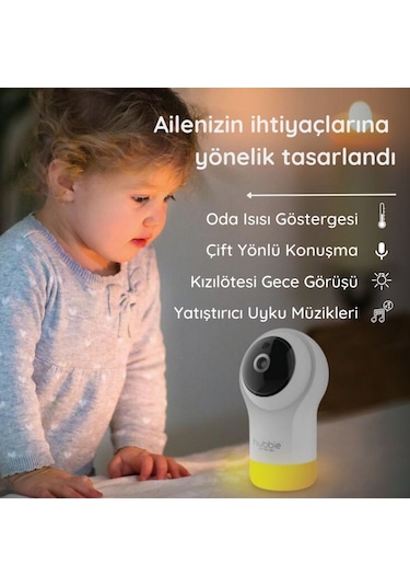 Hubble Glow Full Hd Wifi Bebek Kamerası Hbl15