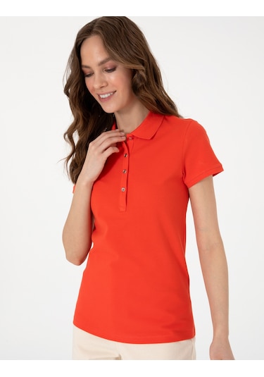 Pierre Cardin Kadın Kırmızı Tişört 50305776-vr030 Kırmızı