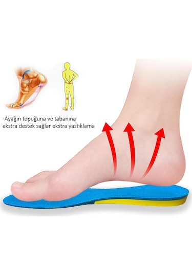 Gel Comfort GC14 Ortopedik Jel Tabanlık Yumuşak Rahat Konforlu Tabanlık