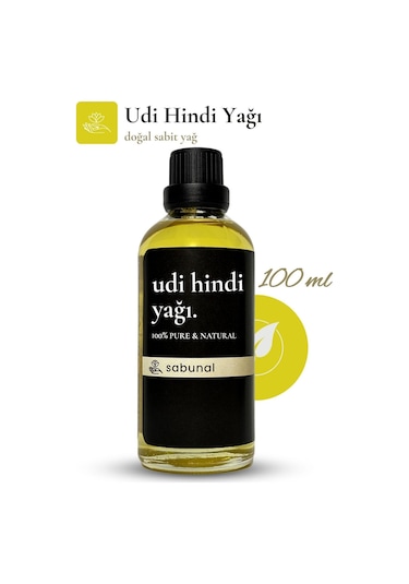 Sabunal Udi Hindi Yağı 100 ML - Bitkisel Bakım Yağı