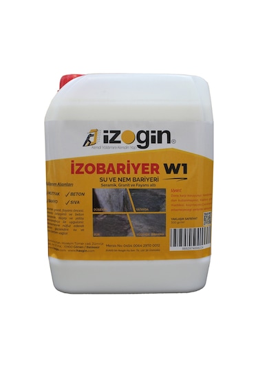 İzobariyer w1 mini (Beyaz Membran) (mutfak banyo ve beton)