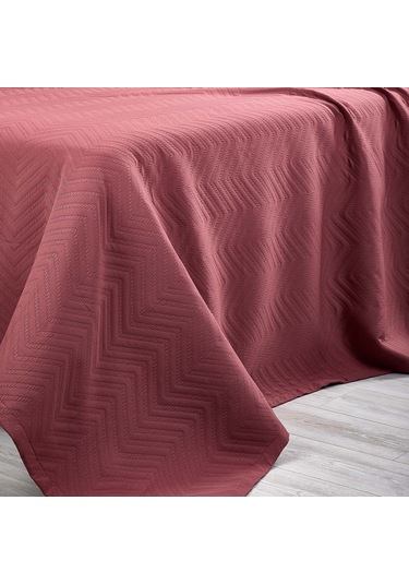 Schafer Larina Yatak Örtüsü Seti-3 Prç.-Bordo