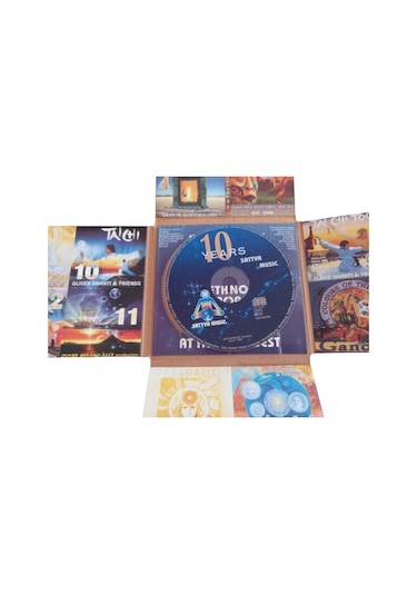 10 Years Of Successful Creativity Cd Sattva Music Das Tut Gut No