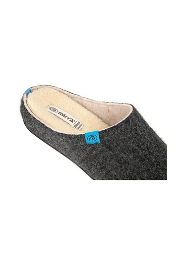 Muya Smil Anatomik Taban Erkek Ev Terliği Füme