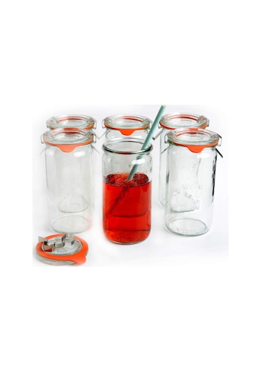 Weck 340 Ml Silindir Kavanoz Set 6 Adet 975