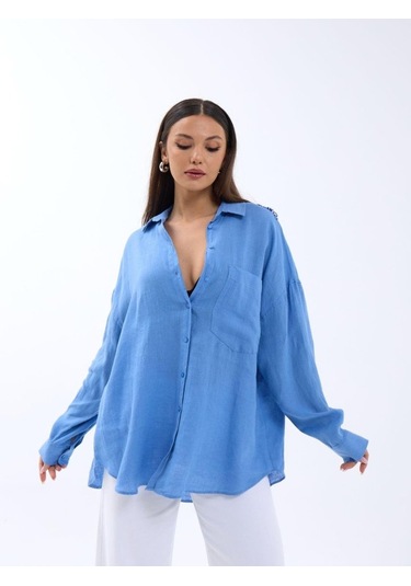 The İstanbul 7399 Gömlek-mavi Mavi