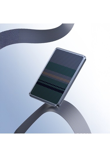 Benks Mp15 Armorgo M-safe Özellikli Aurora Serisi Aramid Fiber Powerbank 15w 5000mah Siyah-yeşil