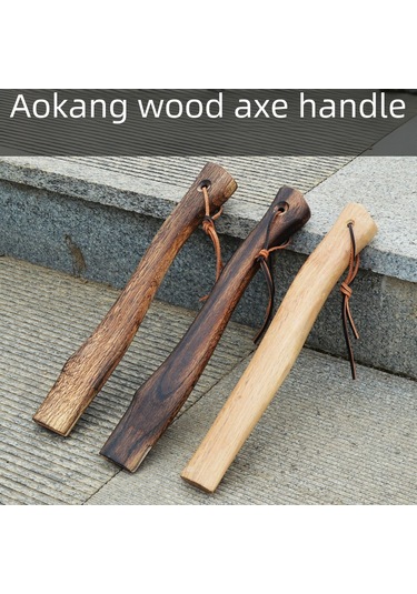 Reedark 26 Cm Mini Bıçak Kolu - Ahşap Gökkuşağı Ağacı, Dayanıklı, Konforlu Tutuş, Taşınabilir, Odun İşleri İçin