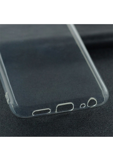 Tecno Spark 8c Kılıf Zore Süper Silikon Kapak Renksiz
