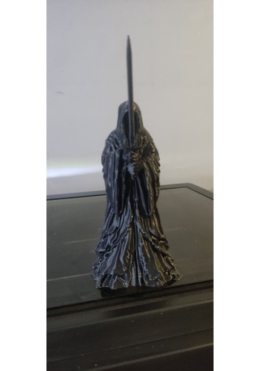 3d Baskı Siyah Nazgul Dekoratif Masa Üstü Model 15 Cm