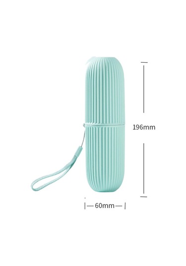 Pembe Seyahat Taşınabilir Diş Fırçası Diş Macunu Tutucu Saklama Kutusu Kutusu Organizatör Ev Depolama Bardak Açık Tutucu Banyo Aksesuarı Pembe